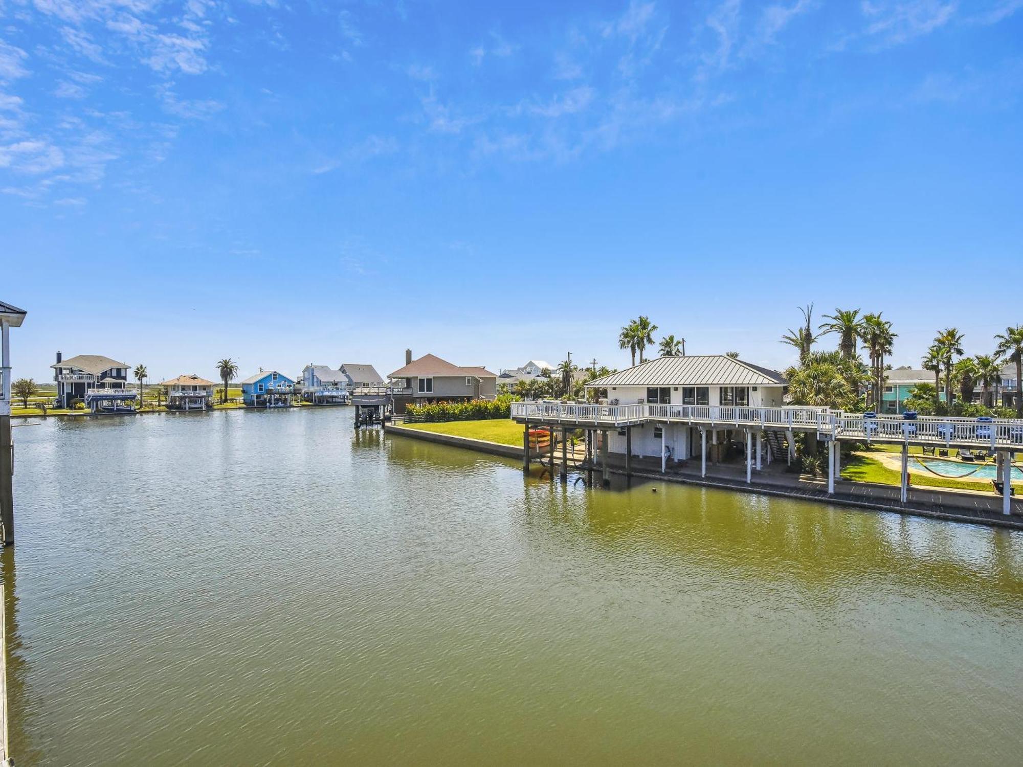 Tiki Lagoon Villa Galveston Exterior photo